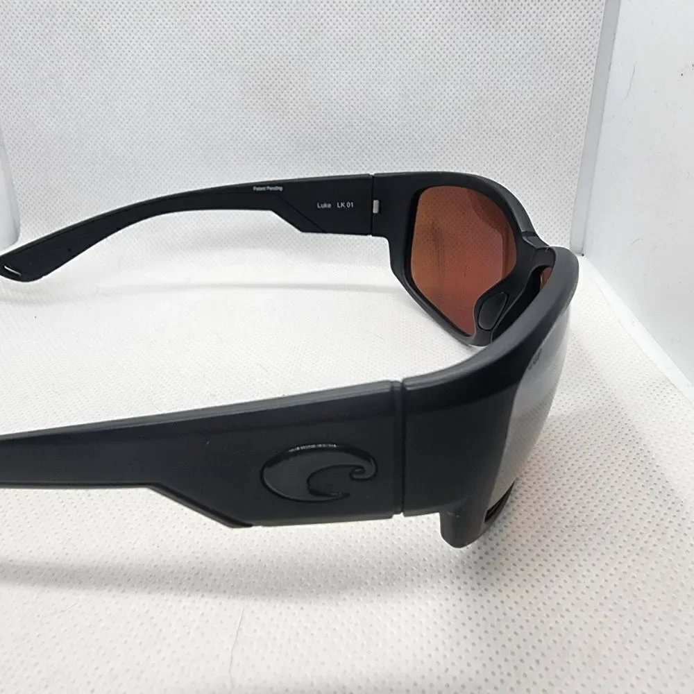 Costa Luka Mauritius Polarized Black Sunglasses